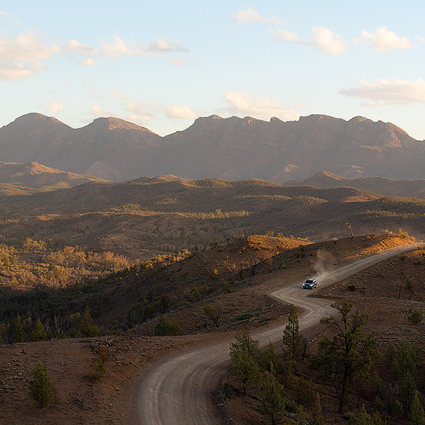 A view of the Flinders Ranges from Razorback Lookout
